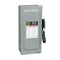 H361 | SWITCH FUSIBLE HD 600V 30A 3P NEMA1 | Square D by Schneider Electric
