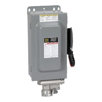 H361AWC | SWITCH FUSIBLE HD 30A /CR-HI RECEPTACLE | Square D by Schneider Electric
