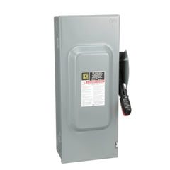 Square D H363N SWITCH FUSIBLE HD 600V 100A 3P NEUTRAL  | Blackhawk Supply