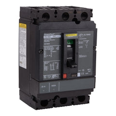Square D HGF36080 Circuit breaker, PowerPacT H, 80A, 3 pole, 600VAC, 18kA, busbar, thermal magnetic, 80%  | Blackhawk Supply
