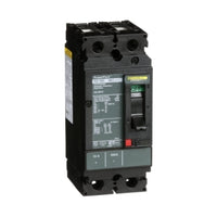 HGL26015 | Circuit breaker, PowerPacT H, 15A, 2 pole, 600VAC, 18kA, lugs, thermal magnetic, 80% | Square D by Schneider Electric