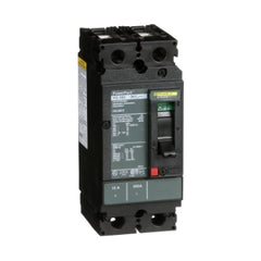 Square D HGL26015 Circuit breaker, PowerPacT H, 15A, 2 pole, 600VAC, 18kA, lugs, thermal magnetic, 80%  | Blackhawk Supply