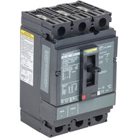 HLL36050LV | Circuit breaker, PowerPacT H, 50A, 3 pole, 600VAC, 50kA, lugs, thermal magnetic, 80%, control wire OFF end | Square D by Schneider Electric