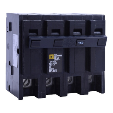 Square D HOM2150 MINIATURE CIRCUIT BREAKER, 2P,  120/240V 150A  | Blackhawk Supply