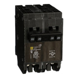 Square D HOMT220220 Quad tandem mini circuit breaker, Homeline, 2 x 2 pole at 20A, 120/240 VAC, 10 kA AIR, plug in mount  | Blackhawk Supply