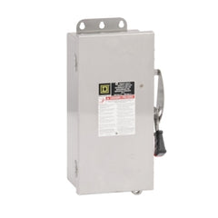 Square D HU361DS Single Throw Safety Switch, Non Fusible, 30A, 3-Pole, 600V, Surface Mount  | Blackhawk Supply
