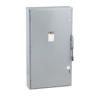 HU365R | Safety switch, heavy duty, non fusible, 400A, 3 wire, 3 poles, 350hp, 600VAC/DC, Type 3R | Square D by Schneider Electric