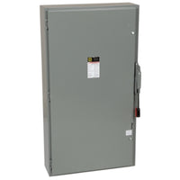 HU366 | Safety switch, heavy duty, non fusible, 600A, 3 wire, 3 poles, 500hp, 600VAC/DC, Type 1 | Square D by Schneider Electric
