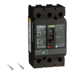 Square D JJL36250 PowerPact J-Frame breaker, thermal-magnetic, 250 A, 3P, 25 kA at 600 VAC  | Blackhawk Supply