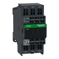 Square D LC1D093BL TeSys D Contactor, 3P(3 NO), AC-3, <= 440 V 9 A, 24 V DC coil  | Blackhawk Supply