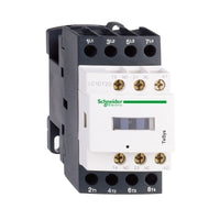 LC1D258FD | IEC contactor, TeSys Deca, nonreversing, 40A resistive, 4 pole, 2 NO and 2 NC, 110VDC coil, open style | Square D by Schneider Electric