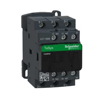 LC1D09M7 | TeSys D Contactor, 3-Poles (3 NO), 9A, 220V AC Coil, Non-Reversing | Square D by Schneider Electric