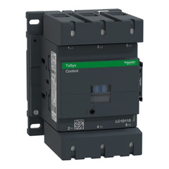 Square D LC1D115BD TeSys D Contactor, 3-Poles (3 NO), 115A, 24V DC Coil, Non-Reversing  | Blackhawk Supply