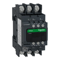 LC1D40A6G7 | TeSys D contactor, 3P(3 NO), AC-3, <= 440 V 40 A, 120 V AC 50/60 Hz coil | Square D by Schneider Electric