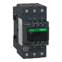 LC1D40AF7 | TeSys D Contactor, 3-Poles (3 NO), 40A, 110V AC Coil, Non-Reversing | Square D by Schneider Electric