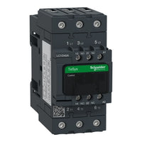 LC1D40AG7 | TeSys D Contactor, 3-Poles (3 NO), 40A, 120V AC Coil, Non-Reversing | Square D by Schneider Electric