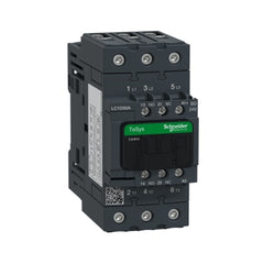Square D LC1D50ABD TeSys D Contactor, 3-Poles (3 NO), 50A, 24V DC Coil, Non-Reversing  | Blackhawk Supply