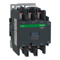 LC1D806G7 | IEC contactor, TeSys Deca, nonreversing, 80A, 60HP at 480VAC, 3 phase, 3 pole, 3 NO, 120VAC 50/60Hz coil, open style | Square D by Schneider Electric