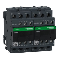 Square D LC2D25FE7 TeSys Deca reversing contactor - 3P(3 NO) - AC-3 - <= 440 V 25 A - 115 V AC coil  | Blackhawk Supply