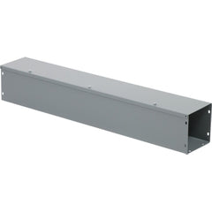 Square D LDB63 Wireway, Square-Duct, 6 inch by 6 inch, 3 feet long, hinged cover, N1 paint, NEMA 1 Pack of 4 | Blackhawk Supply