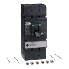 Square D LJL36400U31X Circuit breaker, PowerPact L, Micrologic 3.3, 400A, 3 poles, 600 V, 25 kA, 80% rated  | Blackhawk Supply
