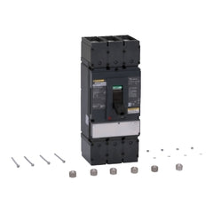 Square D LLL36000S60X Automatic switch, PowerPacT L, 600A, 3 pole, 600VAC, 50kA, lugs, magnetic, 80%  | Blackhawk Supply