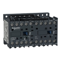 LP5K1201BW3 | Reversing contactor, TeSys K, 3P, AC-3, lt or eq to 440V 12 A, 1 NC, 24VDC coil | Square D by Schneider Electric