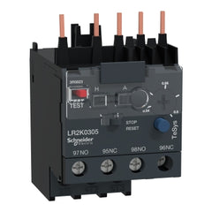 Square D LR2K0305 TeSys Differential Thermal Overload Relay, Class 10A, 1 NO + 1 NC, 0.54...0.8 A, 6kV, IP2x  | Blackhawk Supply