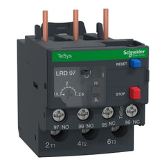 Square D LR3D076 TeSys LRD thermal overload relays, 1.6...2.5 A, class 10A  | Blackhawk Supply