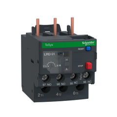 Square D LRD01 TeSys LRD Thermal Overload Relay, 690V AC, 10A, 0-400 Hz, IP20  | Blackhawk Supply