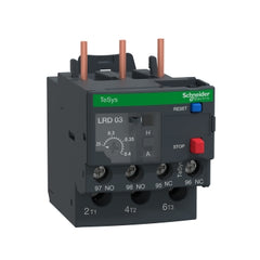 Square D LR3D03 TeSys LRD Thermal Overload Relays - 0.25...0.4 A - class 10A  | Blackhawk Supply