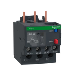 Square D LRD04 TeSys LRD Thermal Overload Relay, 690V AC, 10A, 0-400 Hz, IP20  | Blackhawk Supply