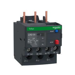Square D LRD05 Overload Relay (TeSys D) Class 10 with Single Phase Sens., Trip: 0.63A to 1.00A  | Blackhawk Supply