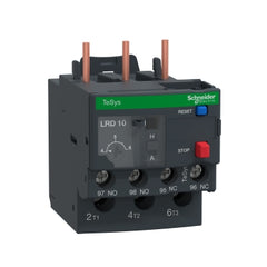 Square D LRD10 Overload Relay (TeSys D) Class 10 with Single Phase Sens., Trip: 4.0A to 6.0A  | Blackhawk Supply