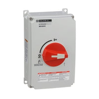 MD3604X | Switch Motor Disconnect 60A 3P NEMA 4X | Square D by Schneider Electric