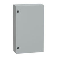 NSYCRN106250 | Spacial CRN Plain Door Enclosure w/o Mounting Plate. H1000xW600xD250 IP66 IK10 RAL7035 | Square D by Schneider Electric