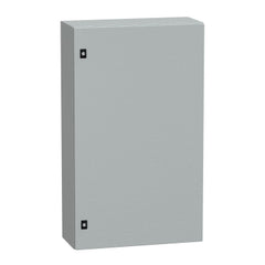 Square D NSYCRN106250 Spacial CRN Plain Door Enclosure w/o Mounting Plate. H1000xW600xD250 IP66 IK10 RAL7035  | Blackhawk Supply