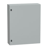 NSYCRN108250 | Spacial CRN Plain Door Enclosure w/o Mounting Plate. H1000xW800xD250 IP66 IK10 RAL7035 | Square D