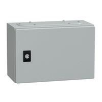 NSYCRN23150 | Spacial CRN plain door w/o Mount Plate, H250 x W300 x D150, IP66, IK10, RAL7035. | Square D by Schneider Electric