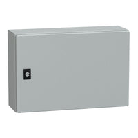 NSYCRN345150 | Spacial CRN Plain Door w/o Mount Plate. H300xW450xD150 IP66 IK10 RAL7035 | Square D by Schneider Electric