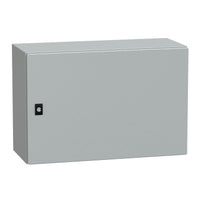 NSYCRN46250 | Spacial CRN Plain Door Without Mount Plate, H400xW600xD250, IP66, IK10, RAL7035 | Square D by Schneider Electric