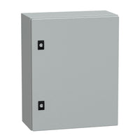 NSYCRN54200 | Spacial CRN Plain Door Without Mount Plate, H500xW400xD200, IP66, IK10, Grey RAL7035 | Square D