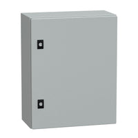 NSYCRN54200 | Spacial CRN Plain Door Without Mount Plate, H500xW400xD200, IP66, IK10, Grey RAL7035 | Square D by Schneider Electric