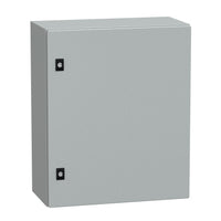 NSYCRN65250 | Spacial CRN Plain Door w/o Mount.Plate. H600xW500xD250 IP66 IK10 RAL7035 | Square D by Schneider Electric