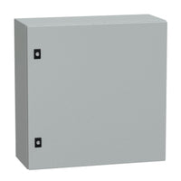 NSYCRN66250 | Spacial CRN Plain Door w/o Mount Plate. H600xW600xD250 IP66 IK10 RAL7035 | Square D by Schneider Electric