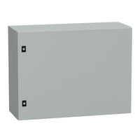 NSYCRN68300 | Spacial CRN plain door w/o mount.plate. H600xW800xD300 IP66 IK10 RAL7035 | Square D by Schneider Electric