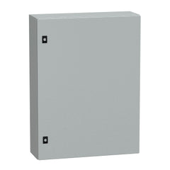 Square D NSYCRN86200P Spacial CRN Plain Door With Mount Plate, H800xW600xD200, IP66, IK10, Grey RAL7035  | Blackhawk Supply