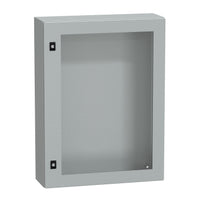 NSYCRN86200T | Spatial CRN Tspt Door w/o Mount Plate. H800xW600xD200 IP66 IK08 RAL7035.. | Square D by Schneider Electric