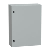 NSYCRN86250 | Spacial CRN plain door w/o mount.plate. H800xW600xD250 IP66 IK10 RAL7035 | Square D