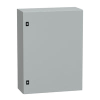 NSYCRN86250 | Spacial CRN plain door w/o mount.plate. H800xW600xD250 IP66 IK10 RAL7035 | Square D by Schneider Electric